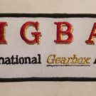 International Gearbox Alliance - IGBA - embroidered Iron on patch