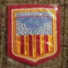 Valldemosa Spain - woven sew on patch