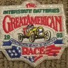 The Interstate Batteries Great American Race - 1993 - embroidered Iron on Patch
