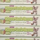 Lot of 6 (9 oz) Baby Diaper Rash Cream - 1.5 oz ea. x 6 - 11/2022