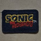 Sonic the Hedgehog embroidered sew on patch