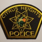 Citrus Heights Police California - Iron on Uniform Patch NEW