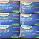 6 Bottles (90) Gas Relief - Extra Strength - 15 softgels ea. x 6 - 07/2023