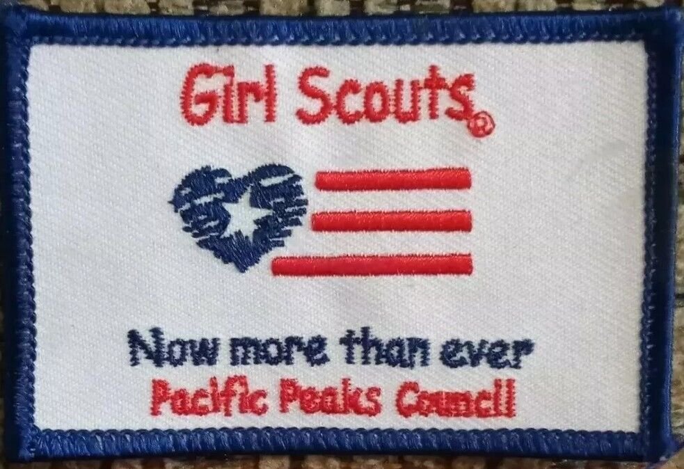 Girl Scouts - Pacific Peaks Council - Now More Than Ever - GSA Patch
