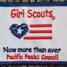Girl Scouts - Pacific Peaks Council - Now More Than Ever - GSA Patch