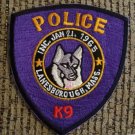 Lanesborough - K9 Police - Massachusetts - sew on Patch