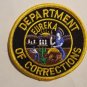 Department Of Corrections - Eureka California - Iron on Uniform Patch