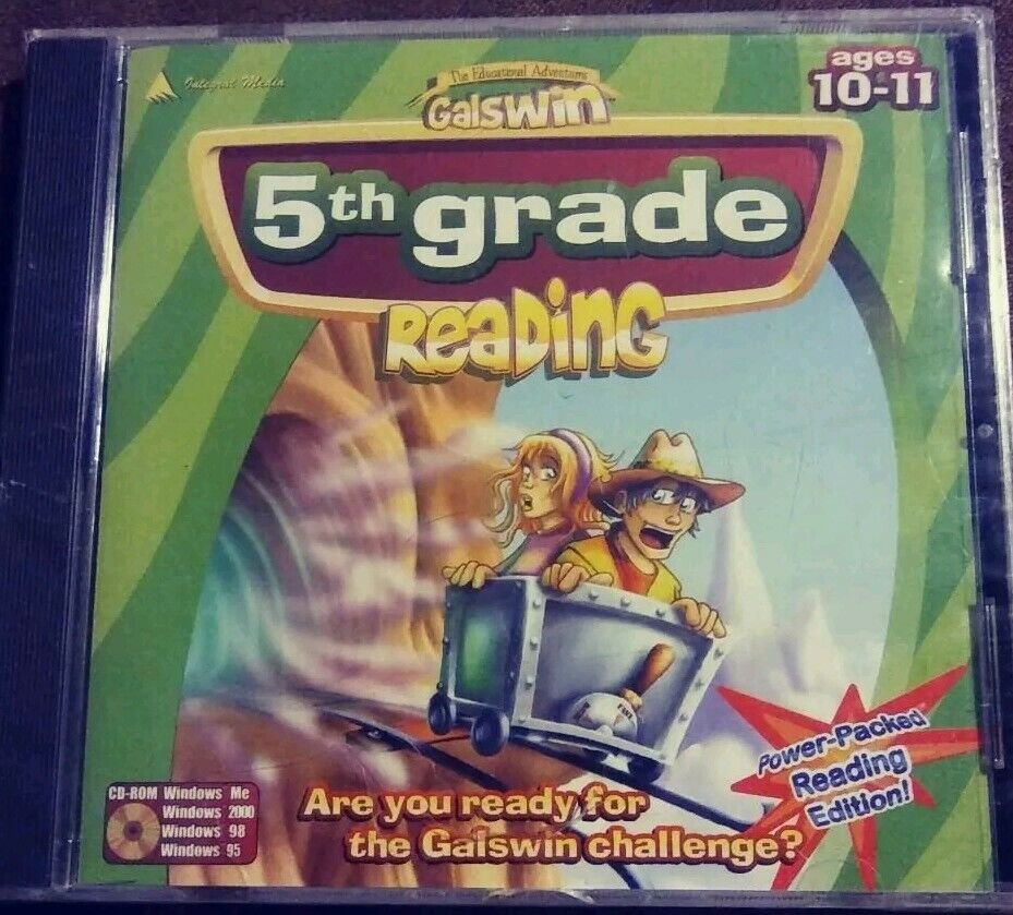 5th Grade Reading CD Rom Windows 2000