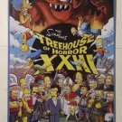 The Simpsons - Treehouse Of Horror: XXIII - metal hanging wall sign