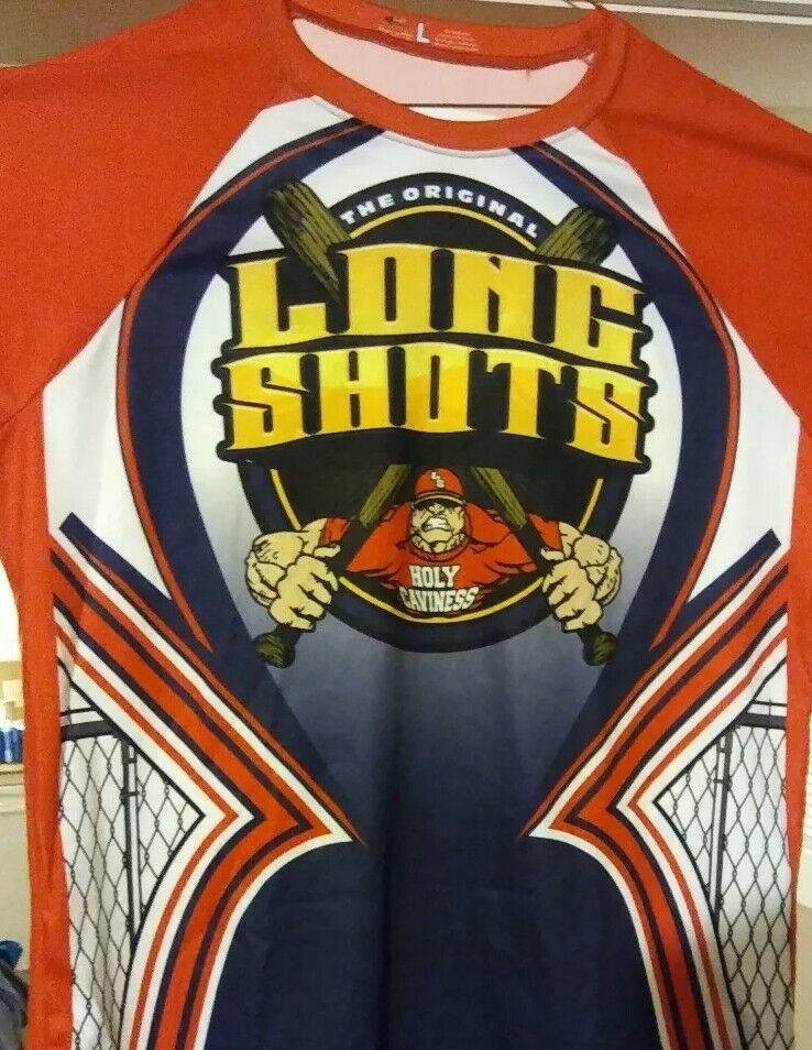 Long Shots doubled sided size (Large) #02 Polyester Shirt