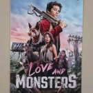 Love And Monsters - metal hanging wall sign