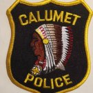 Calumet Village Police Michigan - Iron on Uniform Patch NEW