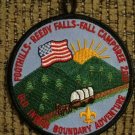 Boy Scouts - Foothills - Reedy Falls - 2001 Fall Camporee - BSA Patch