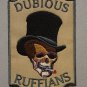 Dubious Ruffians embroidered Iron on patch