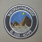 The Great Pyramids - El Giza Egypt - embroidered Iron on patch