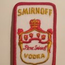 Smirnoff Vodka 1980s embroidered sew on patch