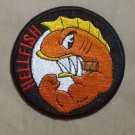 Flying Hellfish - The Simpsons - embroidered Iron on patch