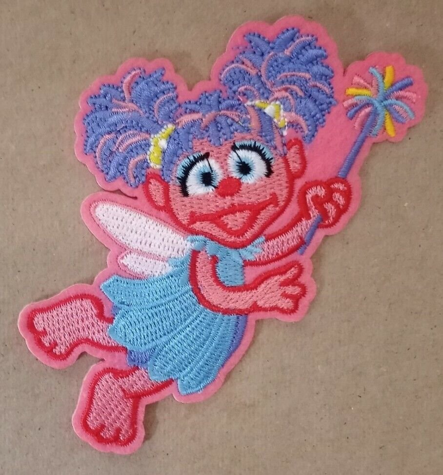 Abby Cadabby Sesame Street embroidered Iron on patch