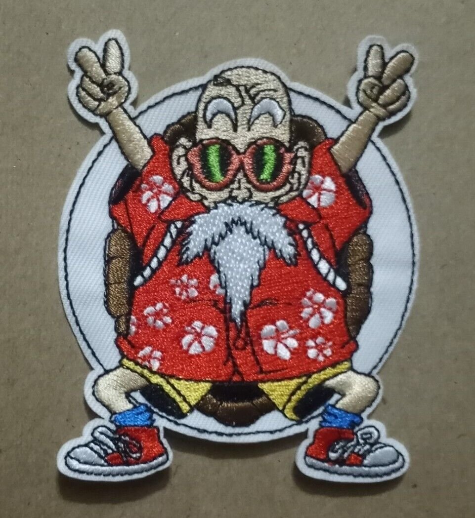 Master Roshi - Dragon Ball Z - embroidered Iron on patch