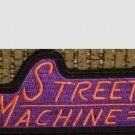 Street Machine embroidered Iron on patch