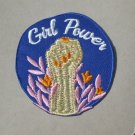 Girl Power embroidered Iron on patch