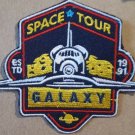 Space Tour Galaxy embroidered Iron on patch