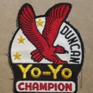Duncan Yo-Yo - Champion - 1960s embroidered sew on patch