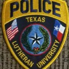Texas Lutheran University Police - Iron on patch