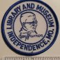 Harry Truman Library and Museum - Independence Missouri - Iron on Patch NEW