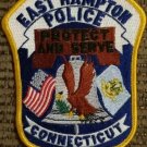 East Hampton Police Connecticut - Iron on patch