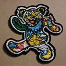 Dancing Bear - Grateful Dead - embroidered Iron on patch