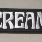 Cream embroidered Iron on patch