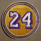 Kobe Bryant #24 embroidered Iron on patch