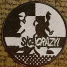 Ska Crazy embroidered Iron on patch