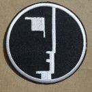 Bauhaus embroidered Iron on patch