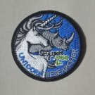 Unicorn Researcher embroidered Iron on patch