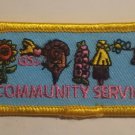 Community Service - GSA activity fun patch