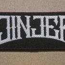 Jinjer embroidered Iron on patch