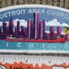 Boy Scouts - Detroit Area Council - vintage BSA Strip Patch NEW