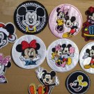 Mickey Mouse with Minnie Mouse lot of 10 patches
