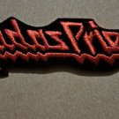 Judas Priest 1970s-80s embroidered Iron on patch