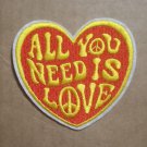 All You Need Is Love - The Beatles - embroidered Iron on patch