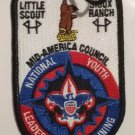 Boy Scouts - Mid-America - Little Scout Sioux Ranch - NYLT - BSA Patch