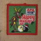 Happy Holidays - 2010 - embroidered sew on patch