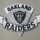 Oakland Raiders 1980s embroidered Iron on Felt Patch