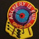 Archery is Fun - GSA activity fun patch