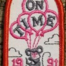 Girl Scouts - 1991 On Time - GSA Activity Fun Patch Guides / Brownies