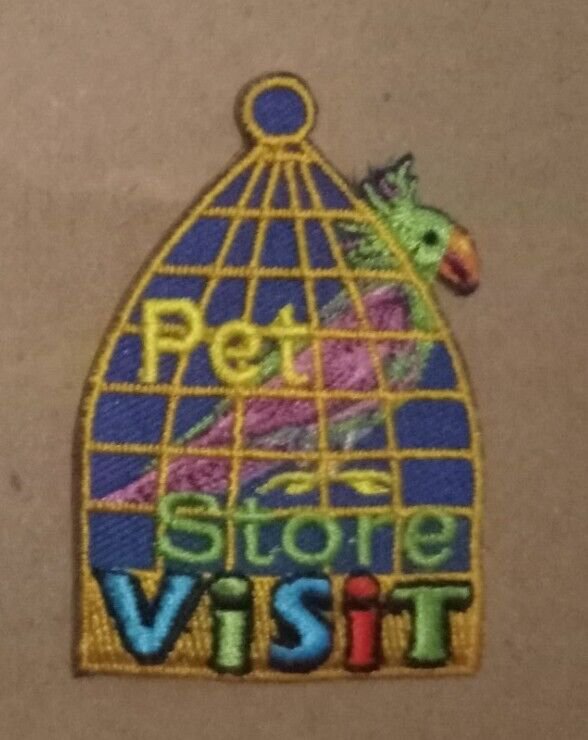 Pet Store Visit - GSA activity fun patch