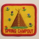 Spring Campout - 2003 - GSA activity fun patch
