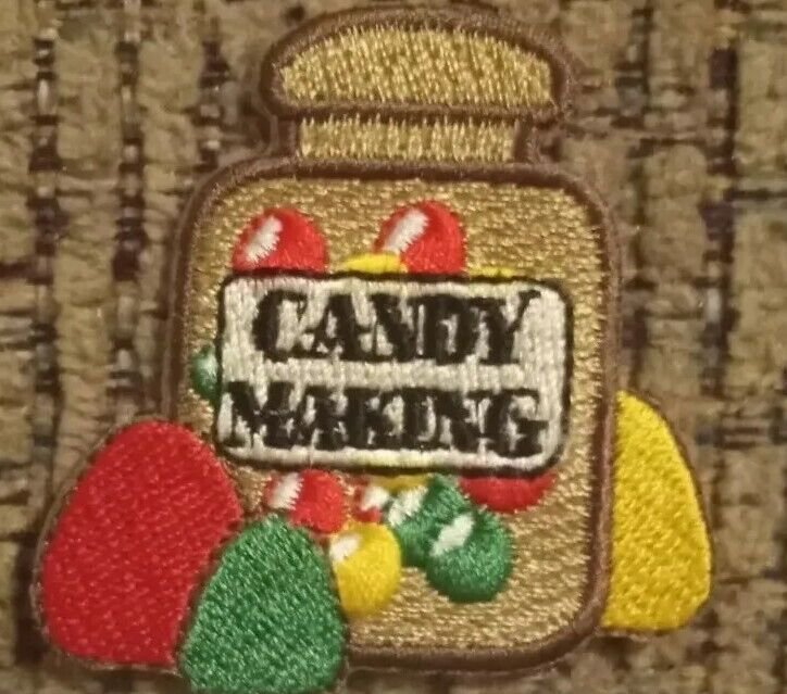 Candy Making GSA activity fun patch